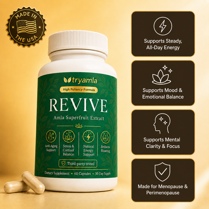 TryAmla Revive - The Menopause Cholesterol Shield